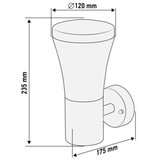  Spoljašnja zidna lampa 1xE27/15W/230V IP44 | Eponuda.com