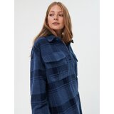 Sinsay ženski karirani kaput u stilu košulje 9806A-59X | shoptok.hr