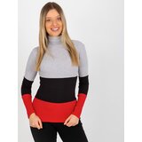 RELEVANCE Blouse-RV-BZ-8465-1.08P-grey-black | Shoptok.si