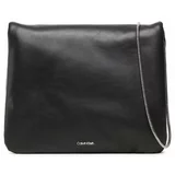 Calvin Klein Ročna torba Puffed Xbody K60K611019 Črna