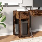 vidaXL Tower stalak za računalo s ladicom boja hrasta 30x44x74 cm | shoptok.hr