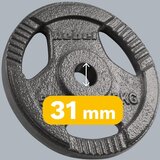 Rebel Active set utega od lijevanog željeza 4x5 kg, rupa 31 mm, ploča s ručkama | shoptok.hr