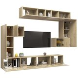  Komplet TV omaric 8-delni sonoma hrast konstruiran les, (20913539) | Shoptok.si