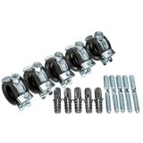  Set klik cevnih objemk (Premer: 21 mm - 25 mm, 5 kos) | Shoptok.si