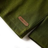  Dječja majica dugih rukava tamna kaki 104 | shoptok.hr