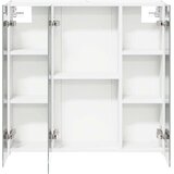  Kopalniška ogledalna omara z LED lučmi Bela 73.5 x 15.5 x 70 cm, (5000233278) | Shoptok.si