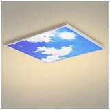  Brilagi - LED stropno svetlo SLIMFRAME LED/58W/230V 60x60 cm srebrna/plava | Eponuda.com