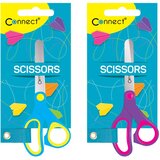  ŠKARE ŠKOLSKE 13CM OBLE S MJERILOM CONNECT SORTIRANO BLISTER Cene