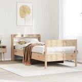vidaXL Okvir kreveta bez madraca 90 x 200 cm od masivne borovine Cijene