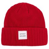 Verb To Do Kape s šiltom WITHOUT EXCUSES Rdeča | Shoptok.si