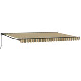  Okvir tende Zelena i žuta 500 × 300 cm Poliester s PU premazom | shoptok.hr