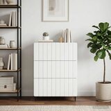  Ormar s ladicama Bijela 66 x 34 5 x 92 cm Konstruirano drvo - Bijela Slike