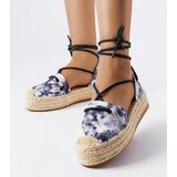 Gemre Black lace-up platform espadrilles Duffet Cijene