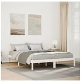 vidaXL Dugi okvir kreveta bez madraca bijeli 140 x 220 cm od borovine | shoptok.hr