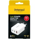 Punjač kučni, brzi, 1 x USB-A, 2 x UCB-C, 3A, 65W - Power Adapter W65ACC GaN