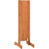  Vrtna rešetkasta ograda narančasta 150 x 80 cm masivna jelovina | shoptok.hr