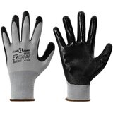 Rukavice za rad 24 pcs Siva i crna 8 / m Poliester | Eponuda.ba
