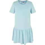 Urban Classics Kids Valance Tee Dress for Girls - Blue