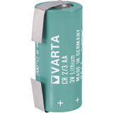 Varta Posebna litijeva visokonapetostna baterija CR 2/3 LF\, U-spajkalni priključek 3 V 1350 mAh CR 2/3 AA LF, (20439810) | Shoptok.si