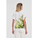 Marisse Cotton Blouse With Ruffled Sleeves, White | ePonuda.com