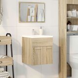 vidaXL kupaonski ormarić za umivaonik sonoma hrast 41x38,5x46 cm | shoptok.hr