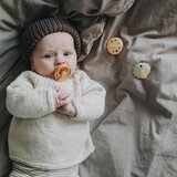 FRIGG® tolažilna duda rope natural rubber ocean view & powder blue | Shoptok.si