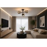 Brilagi Plafonski luster DIOR 3xE27/60W/230V crna/zadimljena siva | Eponuda.com
