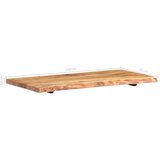 vidaXL Mizna plošča trden akacijev les 100x(50-60)x3,8 cm | Shoptok.si