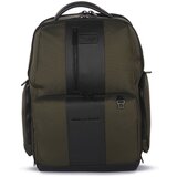 Piquadro Nahrbtniki VE2 ZAINO FAST CHECK Zelena Cene