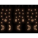  Vilinska svjetla zvijezde i mjeseci 138 LED topla bijela | shoptok.hr