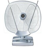 Iskra sobna antena z ojačevalnikom, UHF/VHF, srebrna - G2235-07 Cene