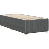  Okvir za krevet bez madraca tamnosivi 90x200 cm od tkanine | shoptok.hr