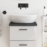  Kupaonska radna ploča tamnosiva 40x40x(2-4) cm tretirano drvo Cijene