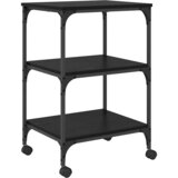  Držač za printer Crni hrast 50 x 41 x 75 cm Konstruirano drvo | shoptok.hr