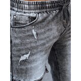 DStreet Spodnie męskie jeansowe joggery szare | Shoptok.si