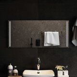  LED kupaonsko ogledalo s ogledalom *Transparent*an 90 x 40 cm Cijene