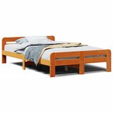  Okvir kreveta bez madraca voštano smeđi 135x190 cm od borovine | shoptok.hr