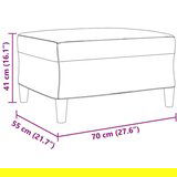 vidaXL 3-dijelni set sofa s jastucima svjetlosivi baršunasti | shoptok.hr