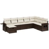  The Living Store Vrtna sedežna garnitura 8-delna z blazinami rjav poli ratan - Vrtna Sedežna Garniture, (21461071) | Shoptok.si