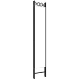 Sobna pregrada s 5 panela bijela 200x220 cm od tkanine | shoptok.hr