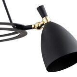  Argon 6149 - Luster na štapu CHARLOTTE 3xE27/15W/230V crna/zlatna | Eponuda.com