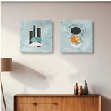 Wallity Zidna slika ASR_CNVS25-19, 30x30cm, 2 dijela | Eponuda.ba