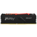 Kingston 8GB / 2666MHz DDR-4 Fury Beast RGB (KF426C16BBA / 8) pomnilnik | Shoptok.si