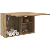 vidaXL Kopalniška stenska omarica artisan hrast 60x25x40 cm inž. les | Shoptok.si