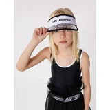 Karl Lagerfeld Kids Športni trak s šiltom Z30162 Črna