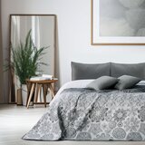 DecoKing Prekrivač Alhambra 170x270 cm, siva/bijela Slike
