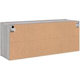  Zidni TV ormarić boja sivog hrasta sonome 100x30x41 cm | Eponuda.com