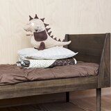OYOY Mini Zelena ročno tkana otroška preproga iz mešanice volne ø120 cm Theo DIno – | Shoptok.si