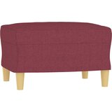 4-dijelni set sofa s jastucima crvena boja vina od tkanine | shoptok.hr