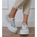 Gemre Grey platform sneakers for women Greta | shoptok.hr